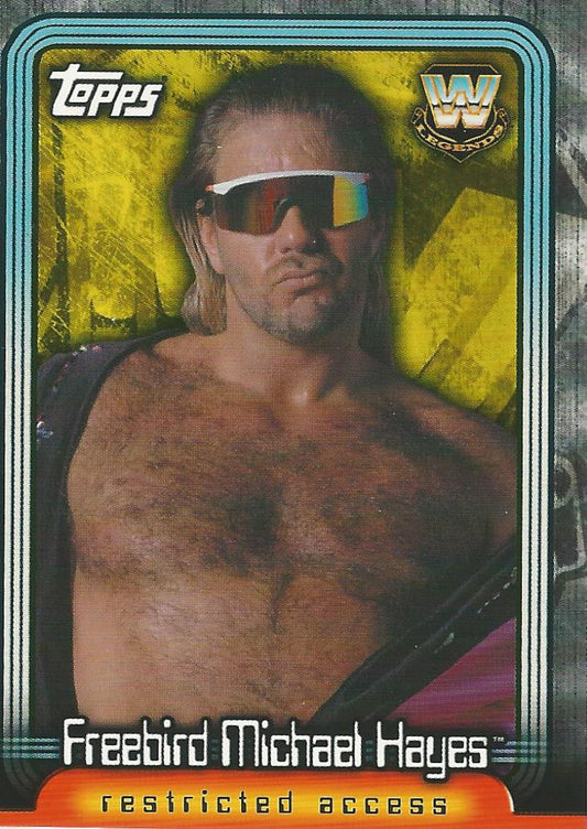 WWE Topps Insider 2006 Freebird Michael Hayes L11 trading card PW Catalog