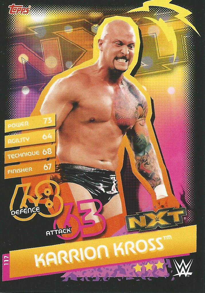 WWE Topps Slam Attax Reloaded 2020 Karrion Kross #117 NXT