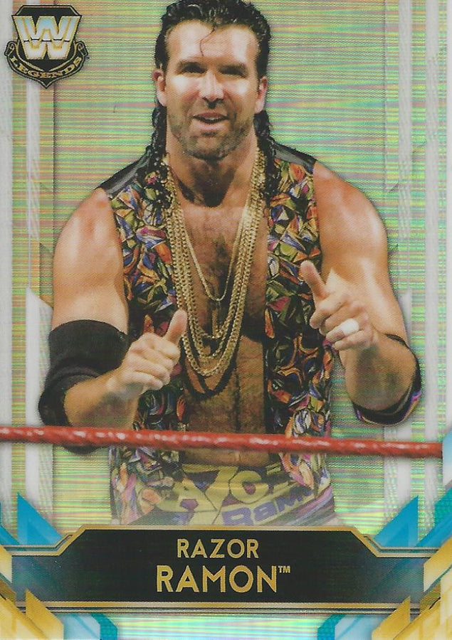 WWE Topps Chrome 2020 Razor Ramon BL-17 trading card PW Catalog