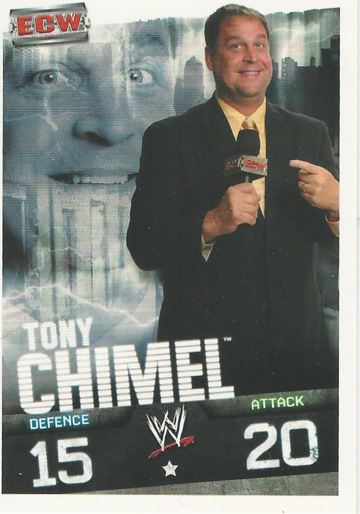 WWE Topps Slam Attax Evolution 2010 Tony Chimel #117