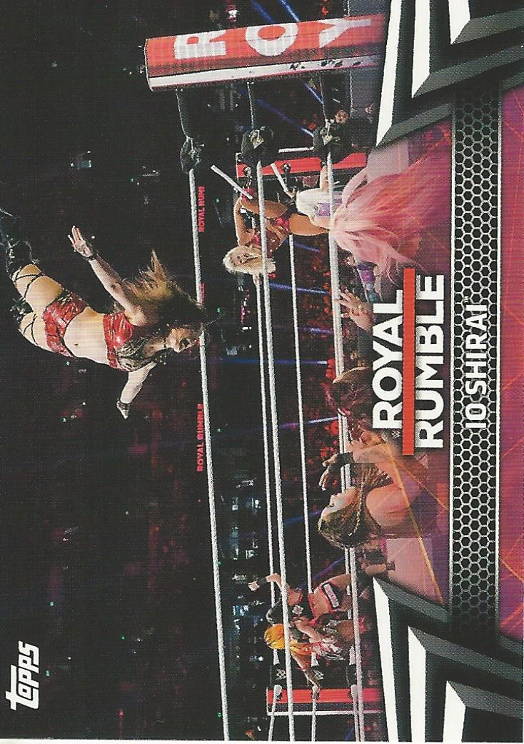 WWE Topps Women Division 2019 Io Shirai RR17 trading card PW Catalog