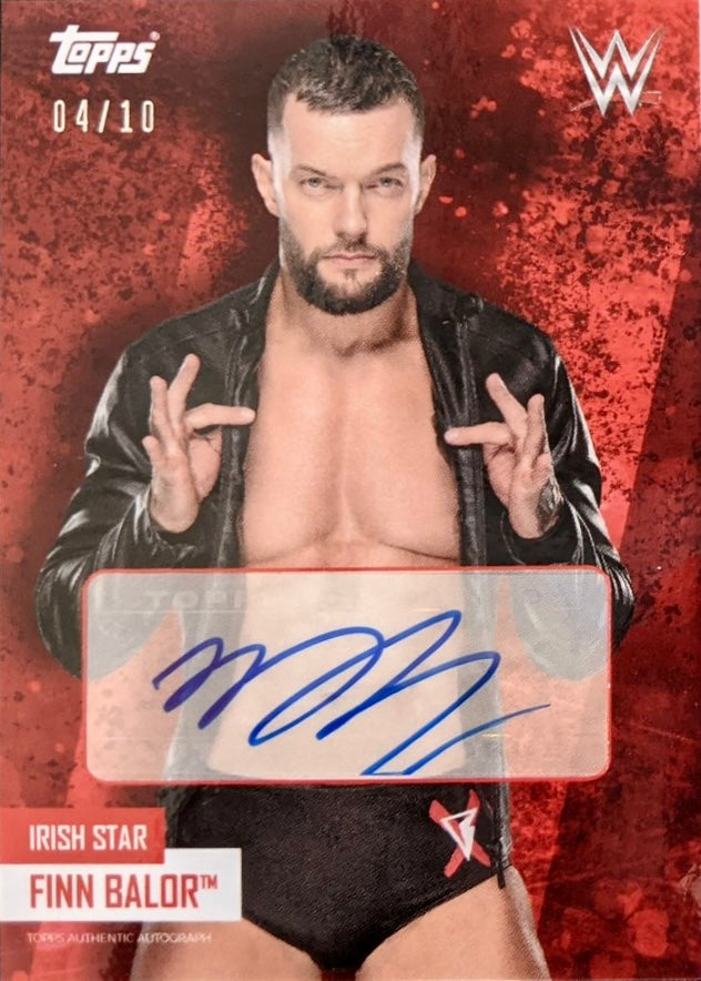 Irish Star – Finn Balor trading card PW Catalog