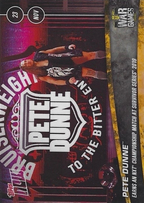 Pete Dunne Earns an NXT Championship Match at Survivor Series 2019