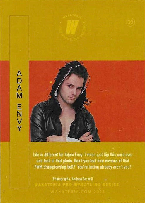 Adam Envy trading card PW Catalog