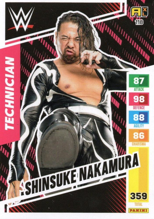Shinsuke Nakamura trading card PW Catalog