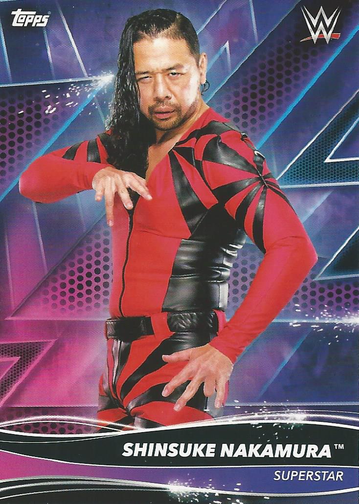Topps WWE Superstars 2021 Shinsuke Nakamura #118