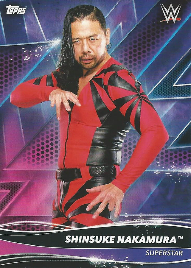 Topps WWE Superstars 2021 Shinsuke Nakamura #118