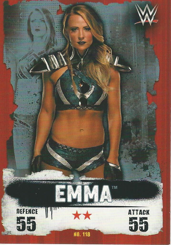 WWE Topps Slam Attax Takeover 2016 Emma #118