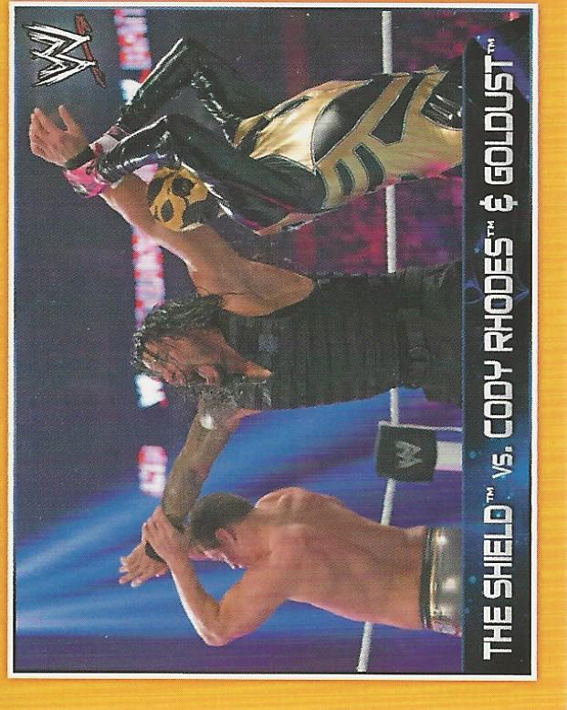 WWE Topps A-Z Sticker Collection 2014 Roman Reigns Goldust Cody Rhodes #118