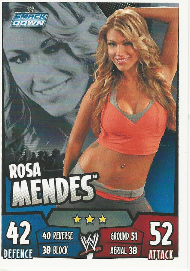 WWE Topps Slam Attax Rumble 2011 Rosa Mendes #118