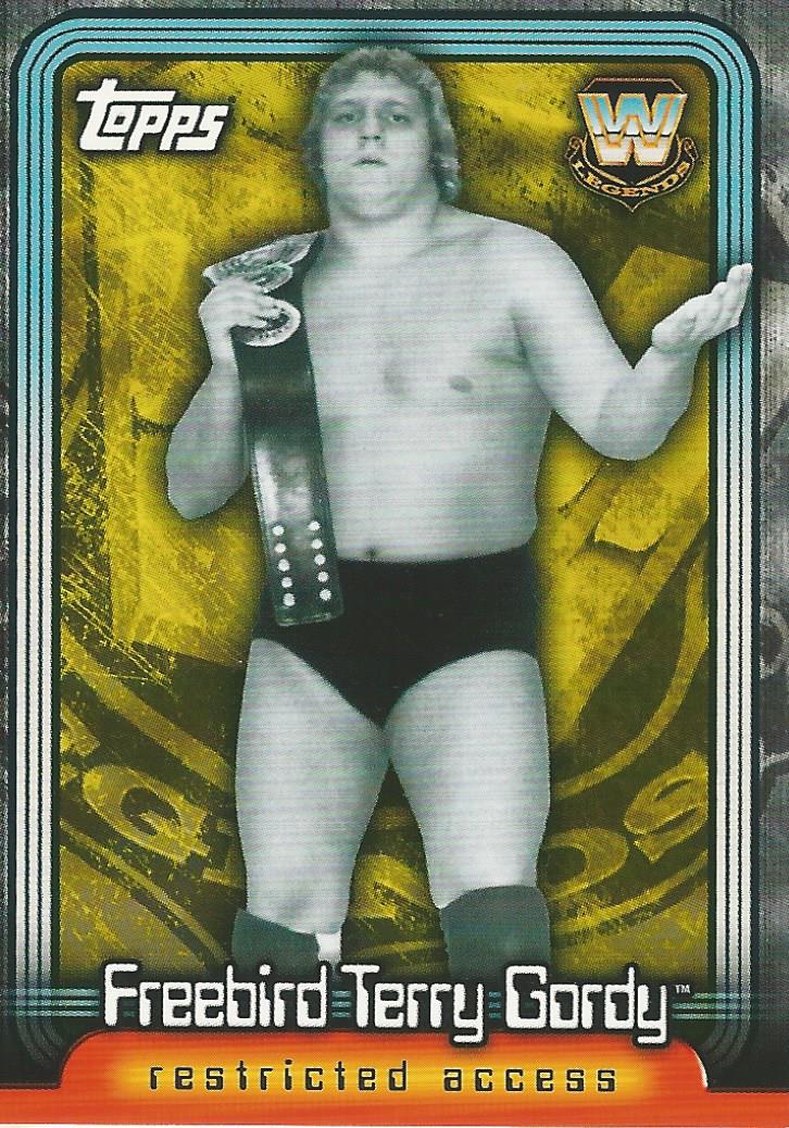 WWE Topps Insider 2006 Freebird Terry Gordy L12 trading card PW Catalog
