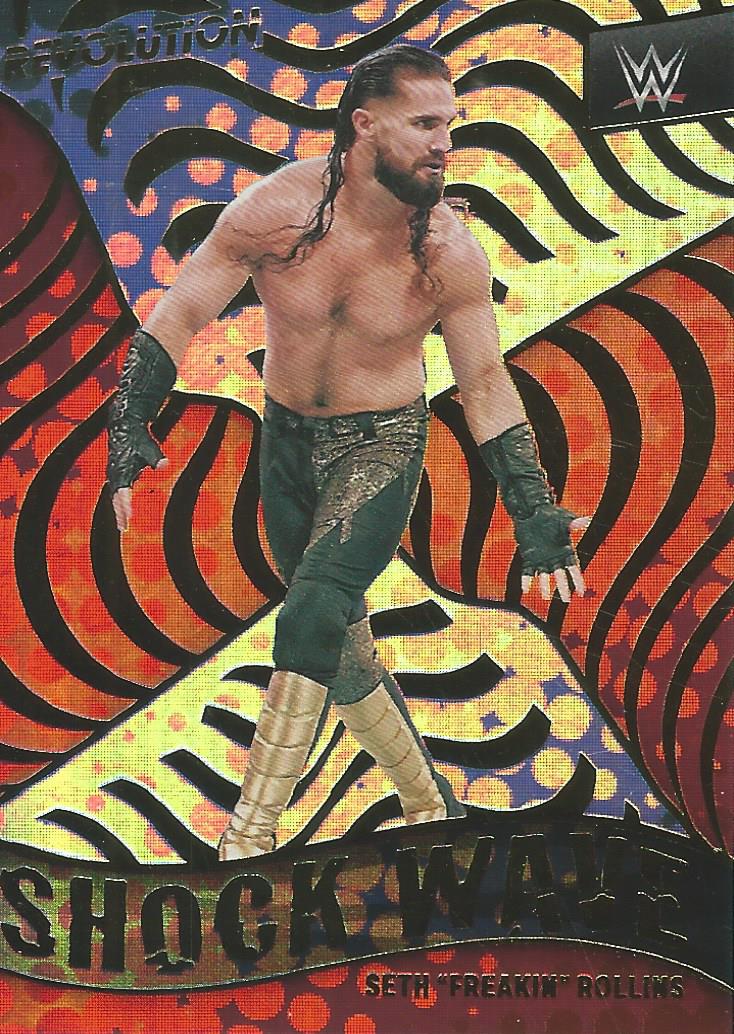 WWE Panini Revolution 2022 Seth Rollins SHOCKWAVE #30