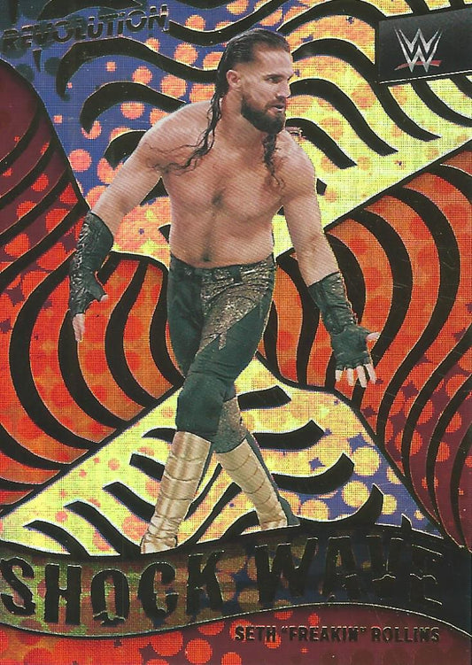 WWE Panini Revolution 2022 Seth Rollins SHOCKWAVE #30