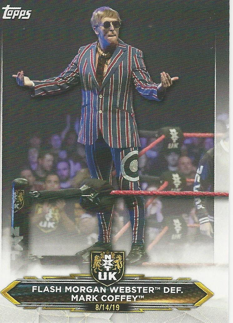 WWE Topps NXT 2020 Flash Morgan Webster #18