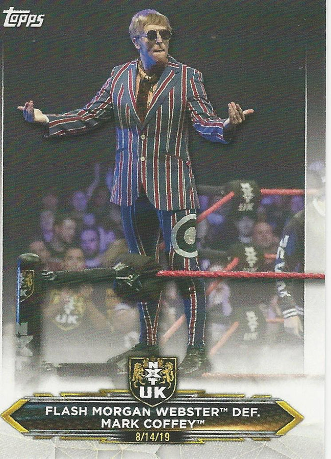 WWE Topps NXT 2020 Flash Morgan Webster #18