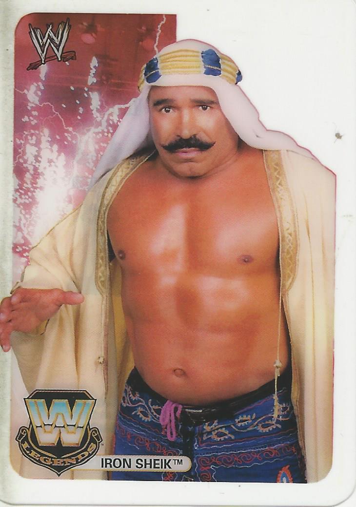 WWE Edibas Lamincards 2008 Iron Sheik #118