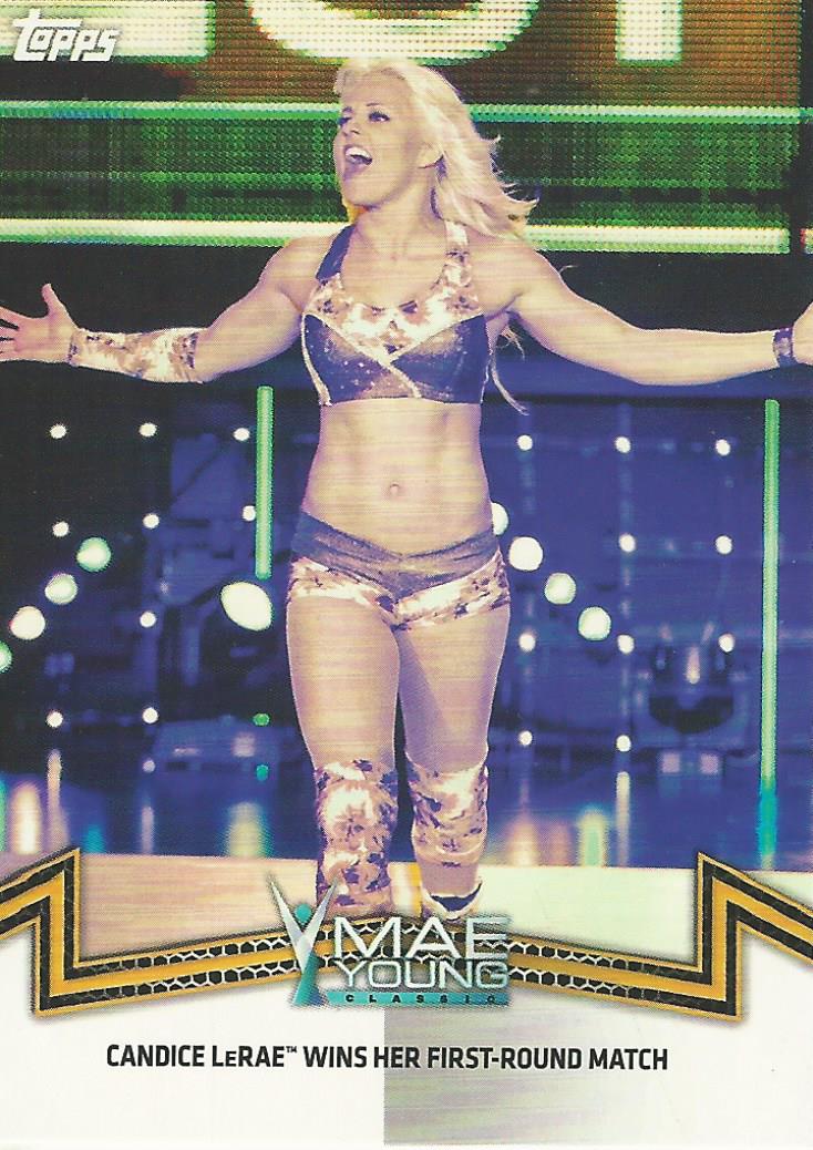 WWE Topps Women Division 2018 Candice LeRae NXT-18 trading card PW Catalog