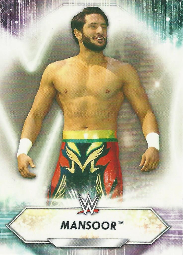 WWE Topps 2021 Mansoor #118