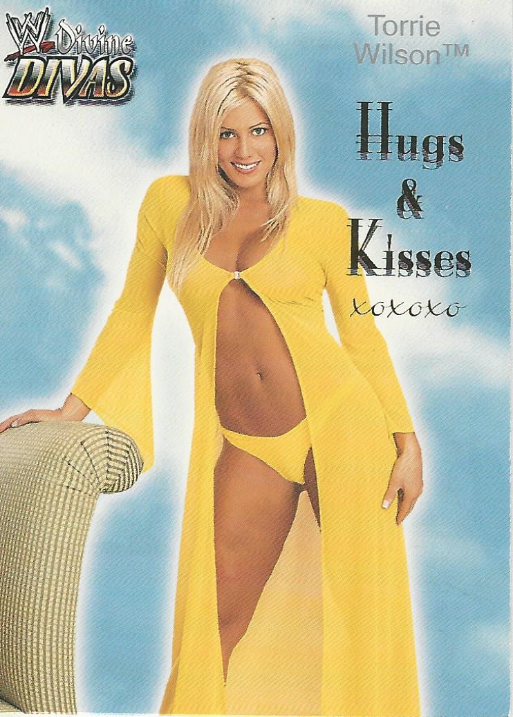 WWE Fleer Divine Divas 2003 Torrie Wilson HK 7 of 14 trading card PW Catalog