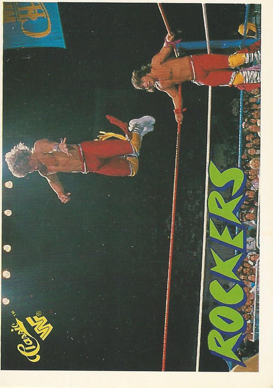 WWF Classic Trading Cards 1990 The Rockers No.118 trading card PW Catalog
