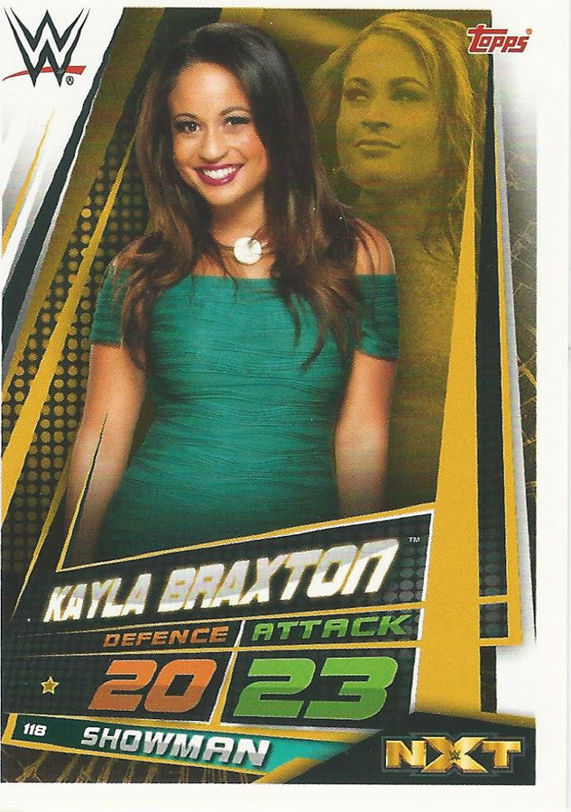 WWE Topps Slam Attax Universe 2019 Kayla Braxton #118