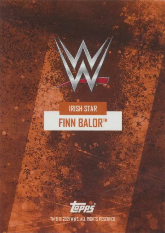 Irish Star – Finn Balor trading card PW Catalog