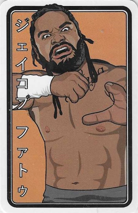 Jacob Fatu trading card PW Catalog