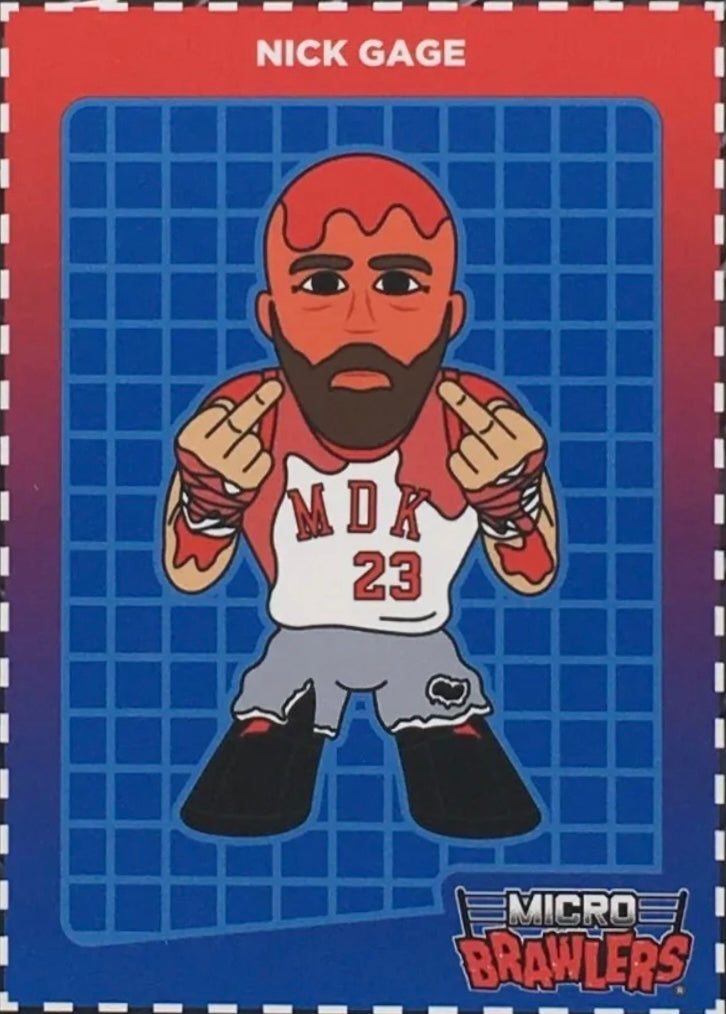 Nick Gage trading card PW Catalog