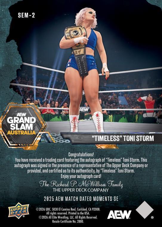 “Timeless” Toni Storm – “Timeless” Toni Storm Defeats Mariah MAY and Wins the AEW Women’s World Championship – All in One Take