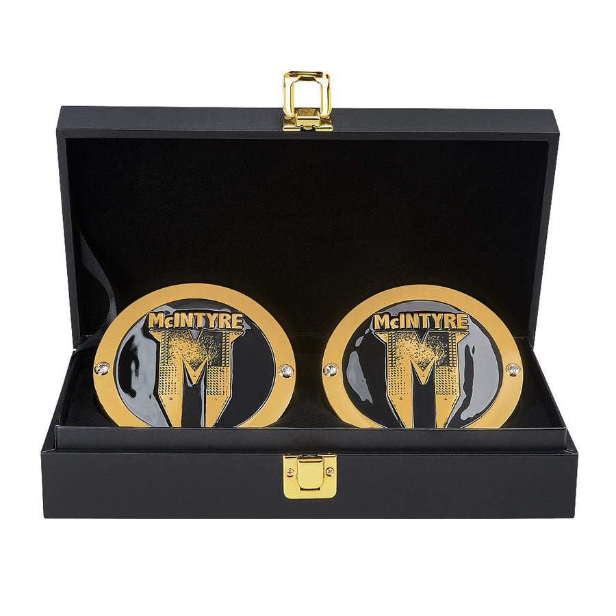 Drew McIntyre Championship Replica Side Plate Box Set