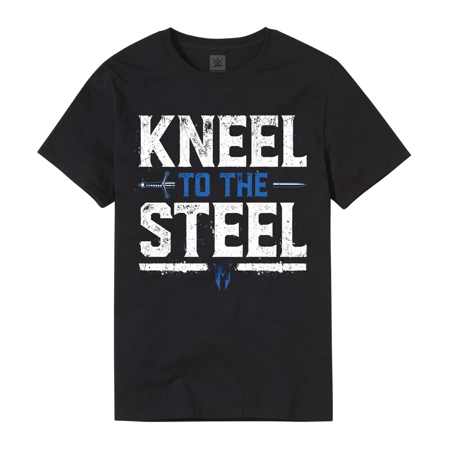 Drew McIntyre "Kneel to The Steel" Authentic T-Shirt