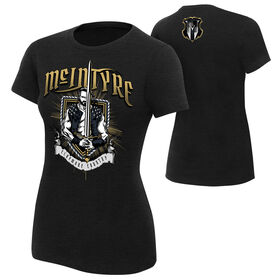 Drew McIntyre "Claymore Country" Women's Authentic T-Shirt T-Shirt PW Catalog