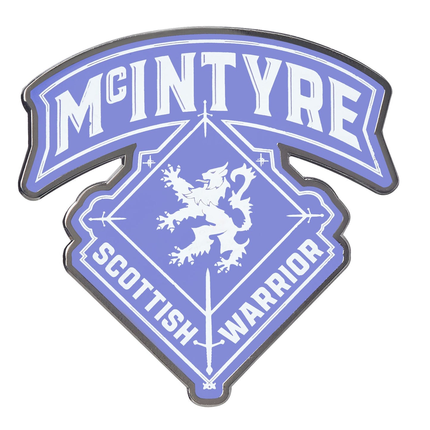 Drew McIntyre "Scottish Warrior" WrestleMania 38 Logo Pin