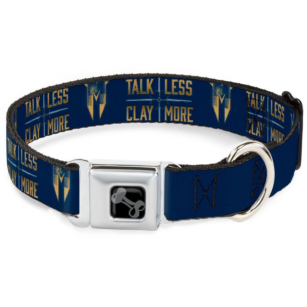 Drew McIntyre "Talk Less Clay More" Dog Collar 1