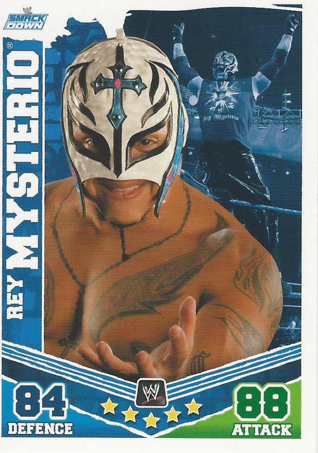 WWE Topps Slam Attax Mayhem 2010 Rey Mysterio #119