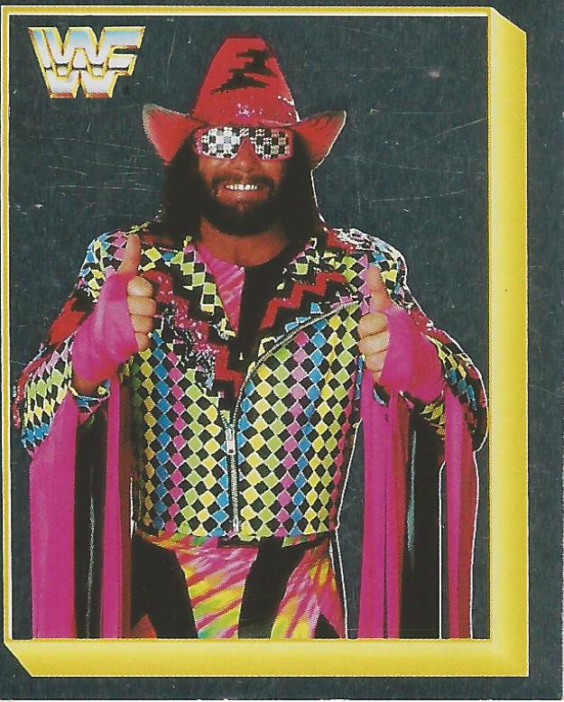 WWF Merlin Sticker 1994 Macho Man Randy Savage #119