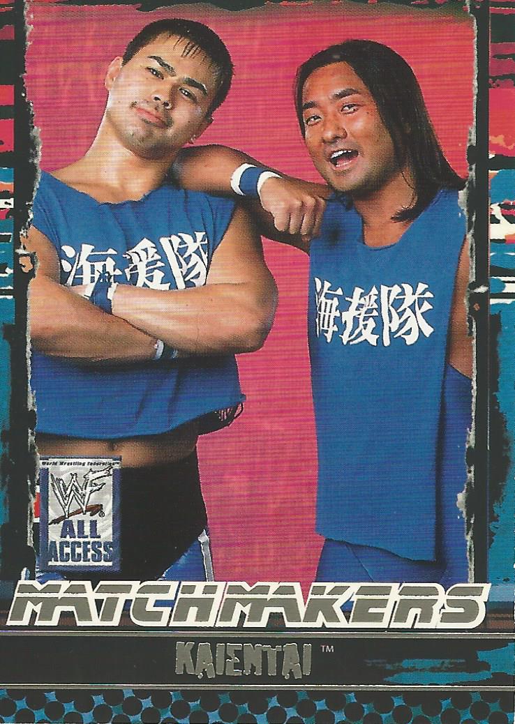 WWF Fleer All Access 2002 Kaientai MM 10 of 15 trading card PW Catalog