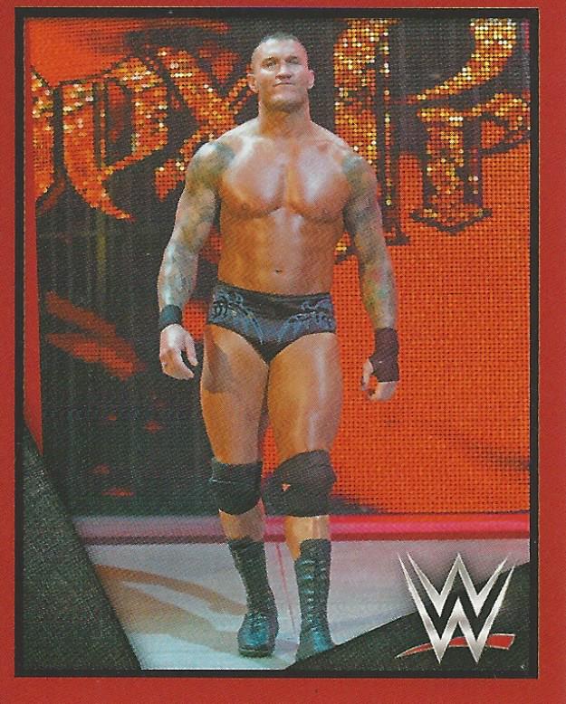 WWE Topps Then Now Forever 2016 Stickers Randy Orton #119