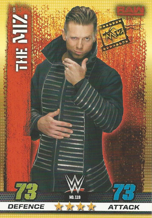 WWE Topps Slam Attax 10th Edition 2017 The Miz #119