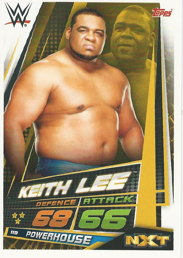 WWE Topps Slam Attax Universe 2019 Keith Lee #119