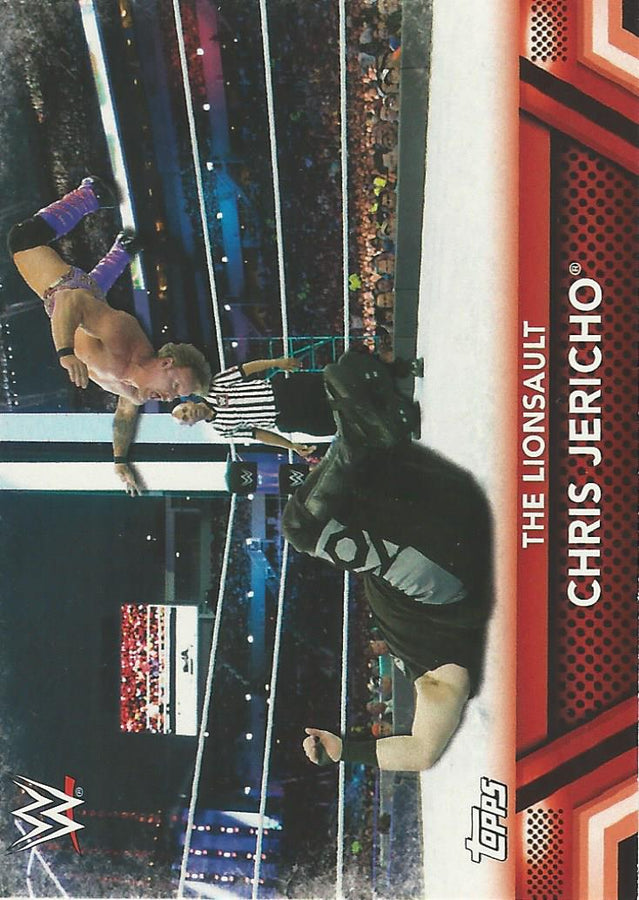 WWE Topps Then Now Forever 2017 Chris Jericho #F19