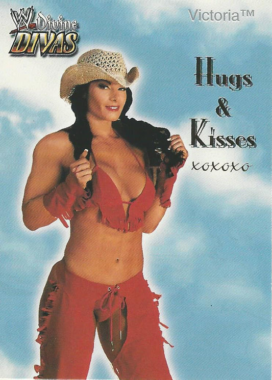 WWE Fleer Divine Divas 2003 Victoria HK 8 of 14 trading card PW Catalog
