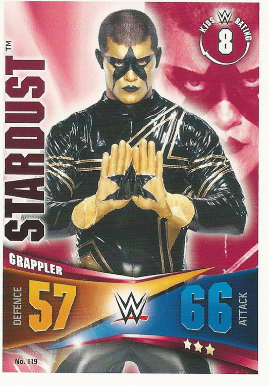 WWE Topps Slam Attax Rivals 2014 Stardust #119
