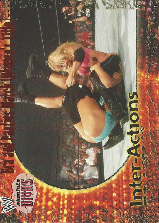 WWE Fleer Absolute Divas 2002 IA 19 of 20 Trish Stratus trading card PW Catalog