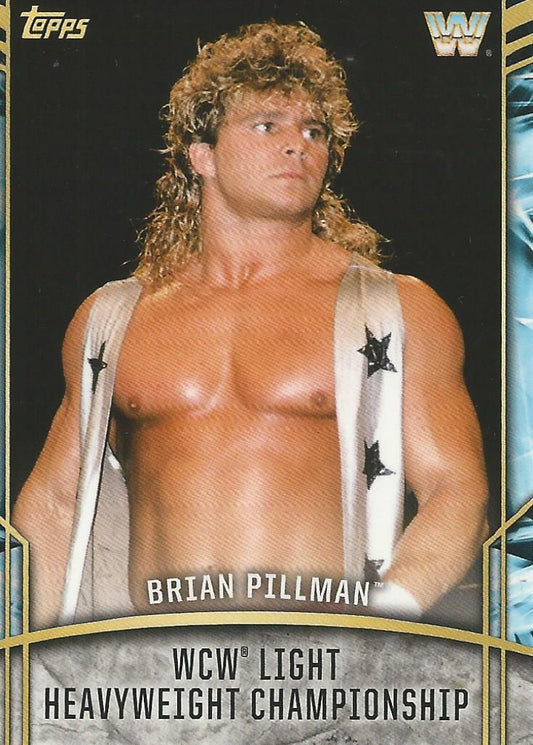 WWE Topps Legends 2017 Brian Pillman RC-19 trading card PW Catalog