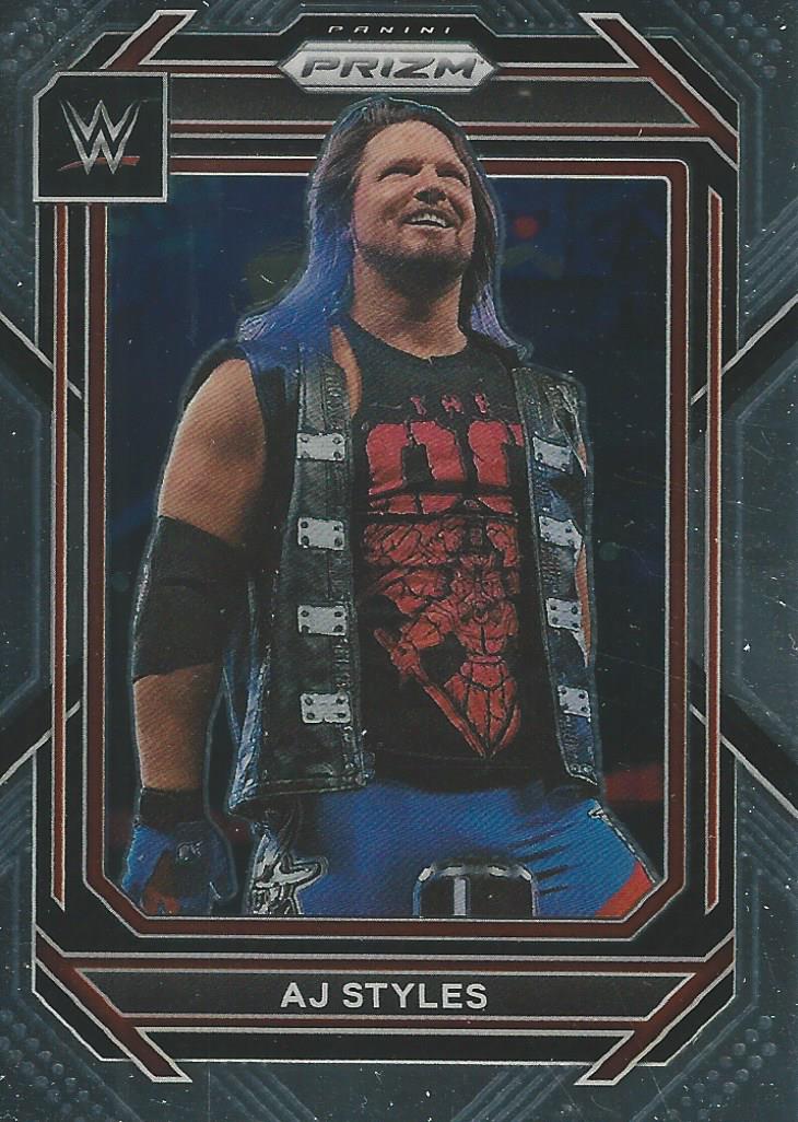 WWE Panini Prizm 2023 AJ Styles #119