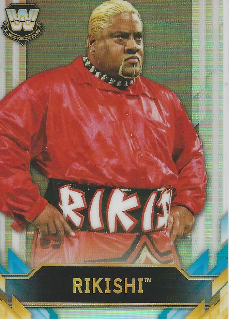 WWE Topps Chrome 2020 Rikishi BL-19 trading card PW Catalog