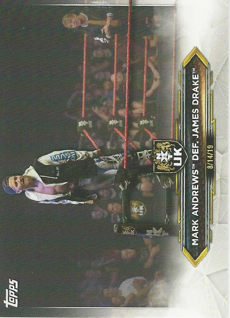 WWE Topps NXT 2020 Mark Andrews #19
