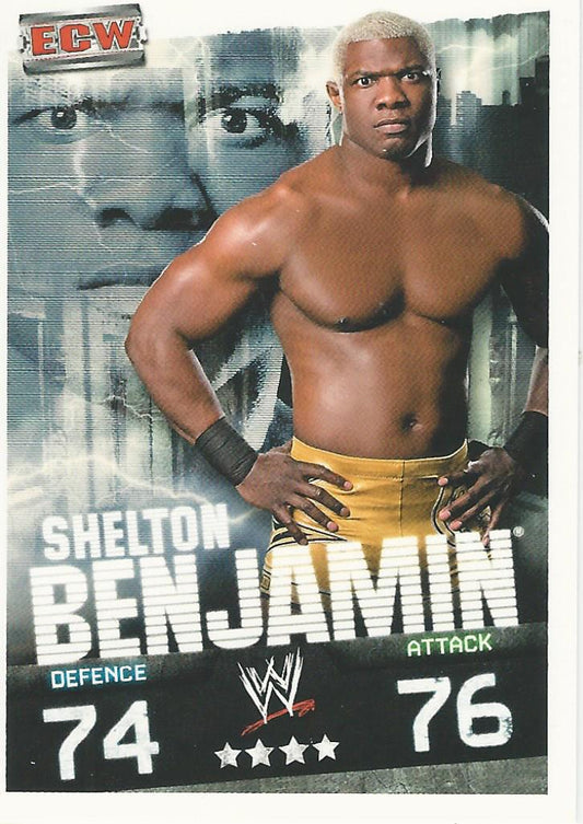 WWE Topps Slam Attax Evolution 2010 Shelton Benjamin #119