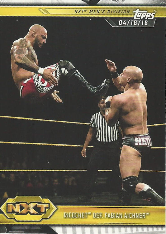 WWE Topps NXT 2019 Ricochet #19